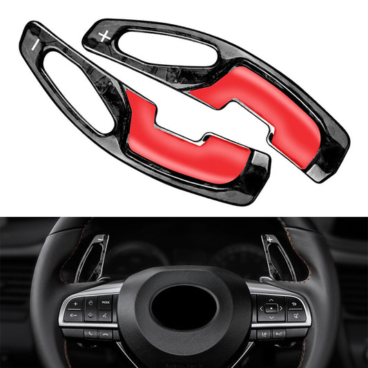 Forged Carbon Fiber Steering Wheel Paddle Shifter Extension for Lexus for ES GS RX