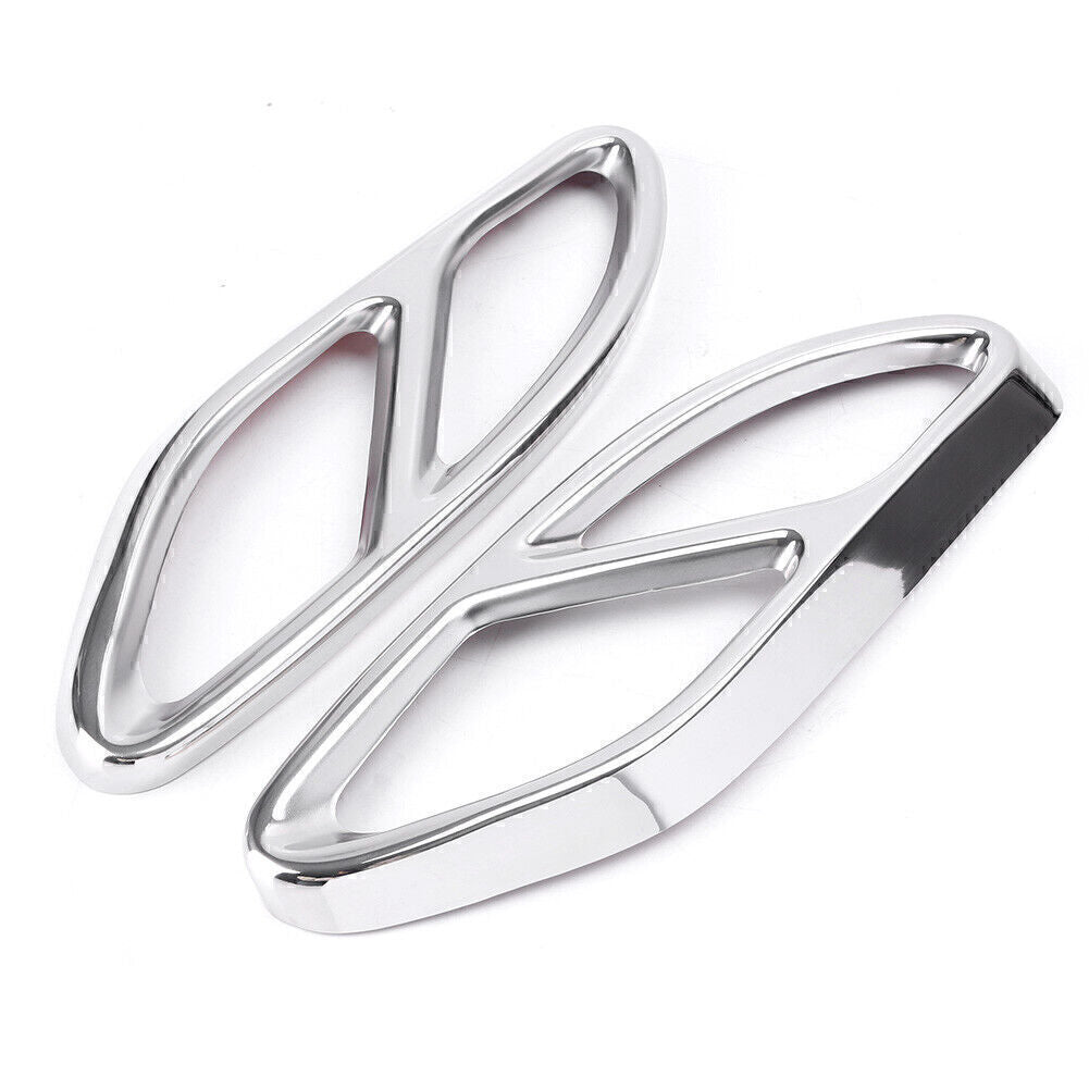 for Mercedes GLE GLS GLC Chrome Rear cylinder exhaust pipe Cover