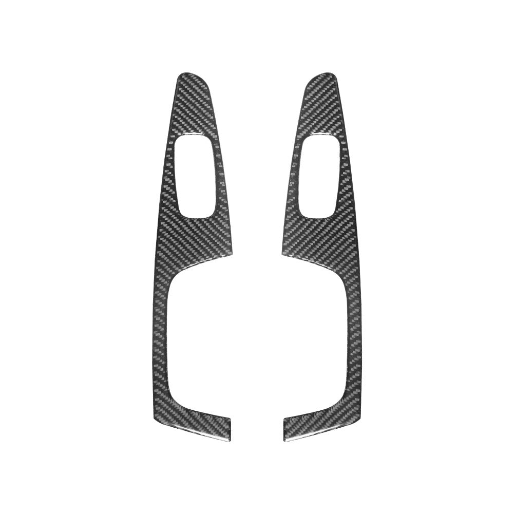 Rear Window Switch Buttons Trim Cover Carbon Fiber for Toyota Tacoma 2012-2015