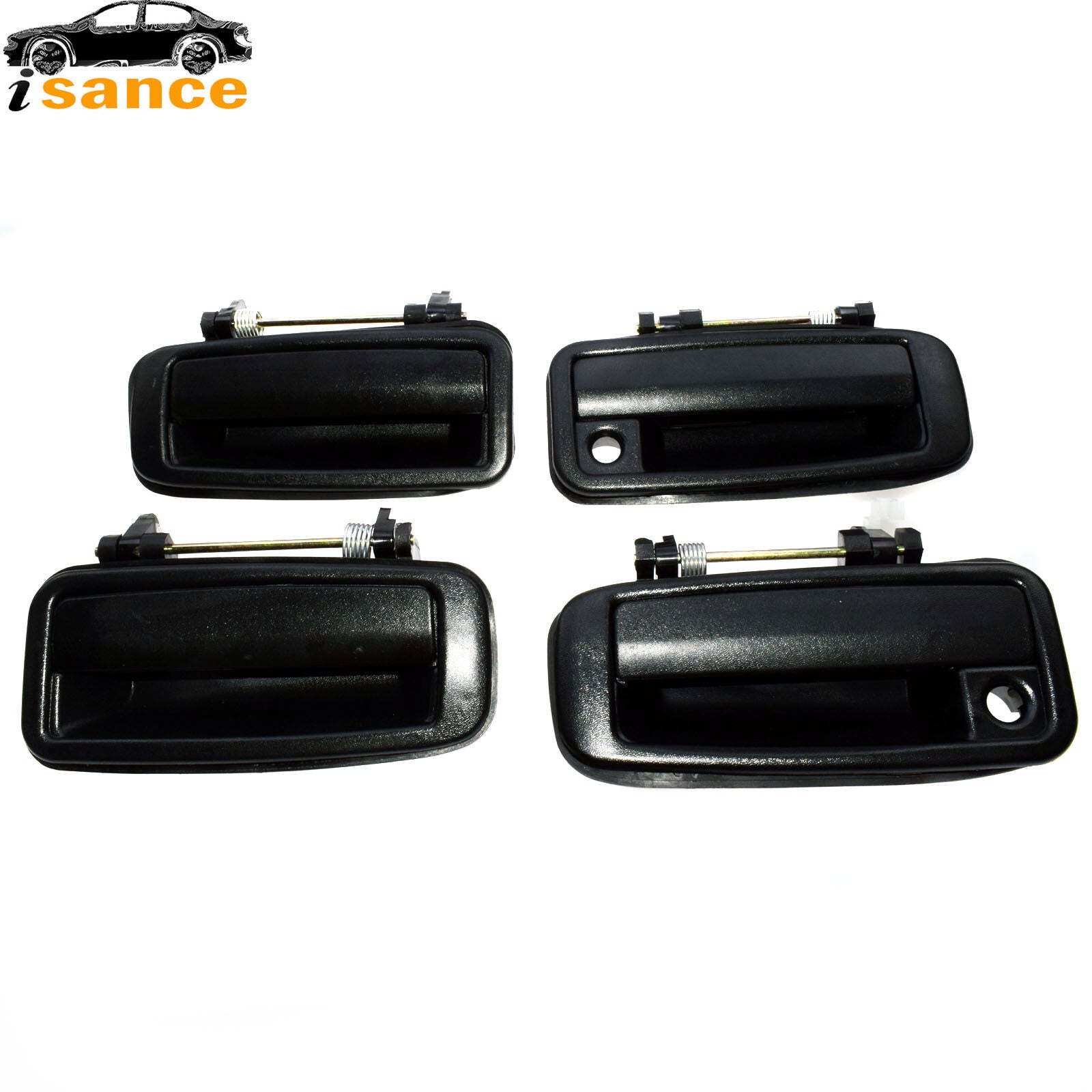 4-piece door handle set suitable for Toyota for Corolla 88-92 (front, rear, left, and right exteriors)