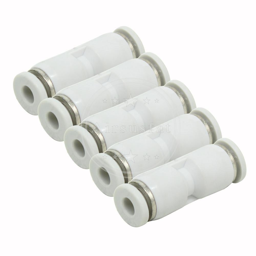 5Pc for Mercedes Suspension Air Line Hose Repair Straight Connectors 4MM TO 4MM