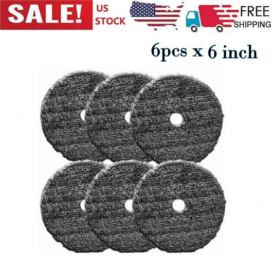 6-inch wool polishing pad, 6-inch polishing pad, da rotating 6-piece microfiber pad