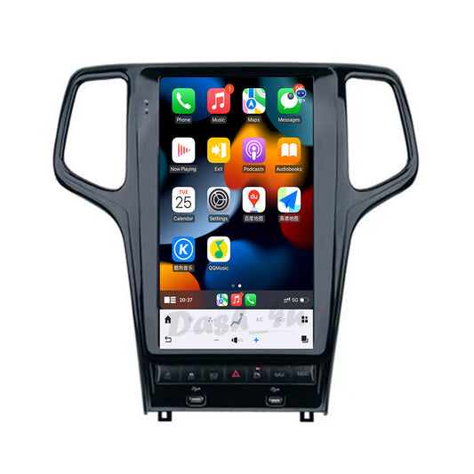13.6 Android for Tesla Vertical Screen GPS Radio for Jeep Grand Cherokee 2014-2022