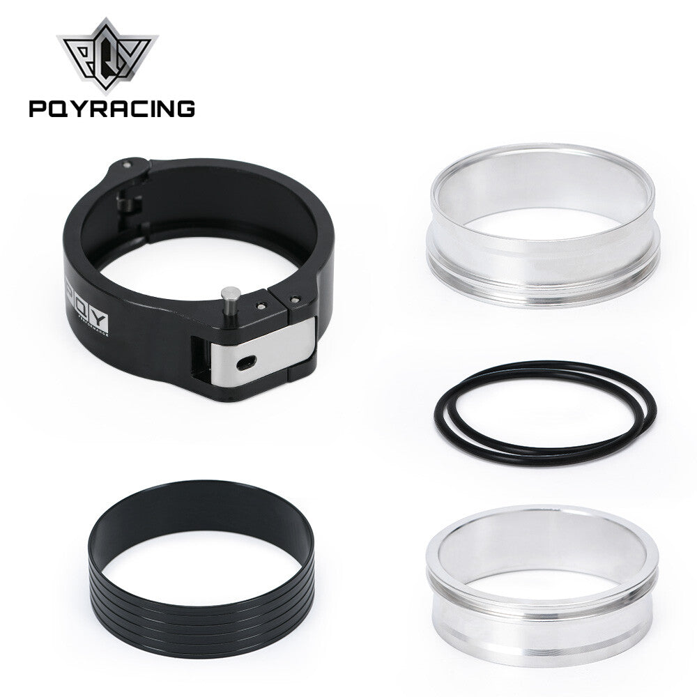 3'' Black 32516 HD Pinless Clamp Assembly 3.0 Inch O.D. Tubing HD Aluminum 76mm