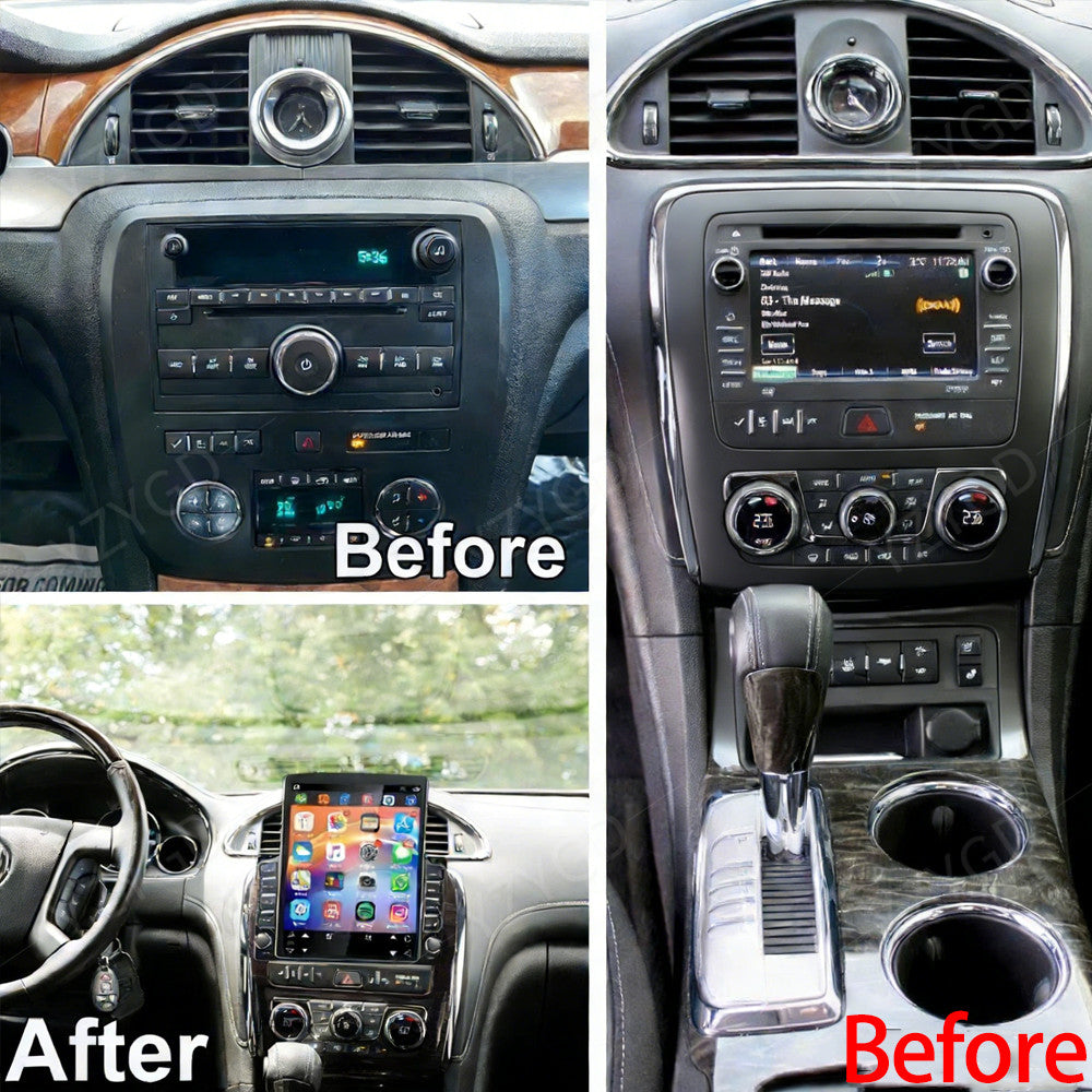 Android Auto Carplay for Buick Enclave 2008-2017 Car Radio Stereo GPS Screen FM