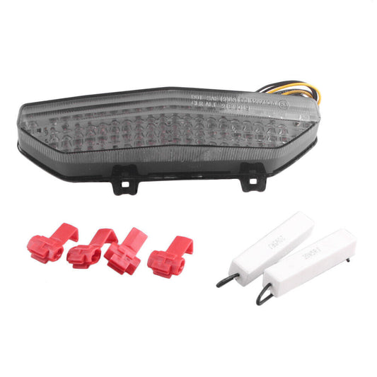 for KAWASAKI ZX-6R 2007 2008 LED Tail Lamp Taillight Running Light Smoke