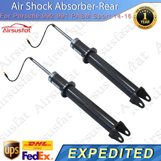 2x Rear LR Shock Absorber Core w/EDC for Porsche 992 991 PASM Sport 2014-2016