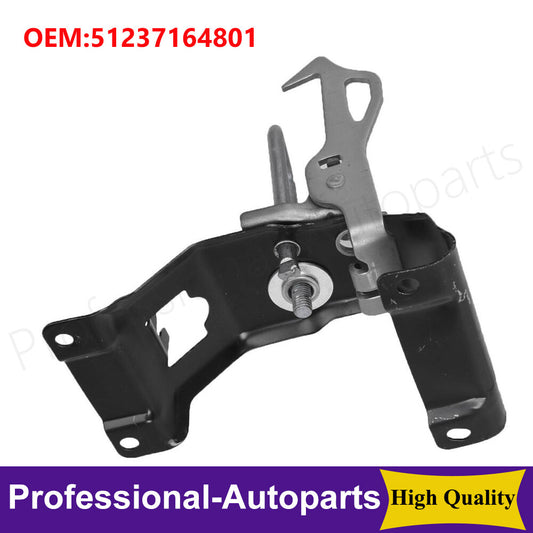 51237164801 Front Left Upper Hood Latch Lock For 07-14 for BMW X5 X6 3.0L 4.4L 4.8L